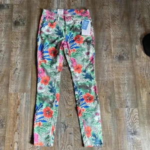 Mac | Dream  Skinny Tropical Print Jeans